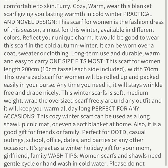 Multicolor Striped Scarf - Picture 4 of 4